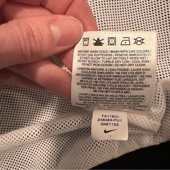 Nike Purdue Women’s Zippered Windbreaker Jacket size Small. - Picture 4 of 7